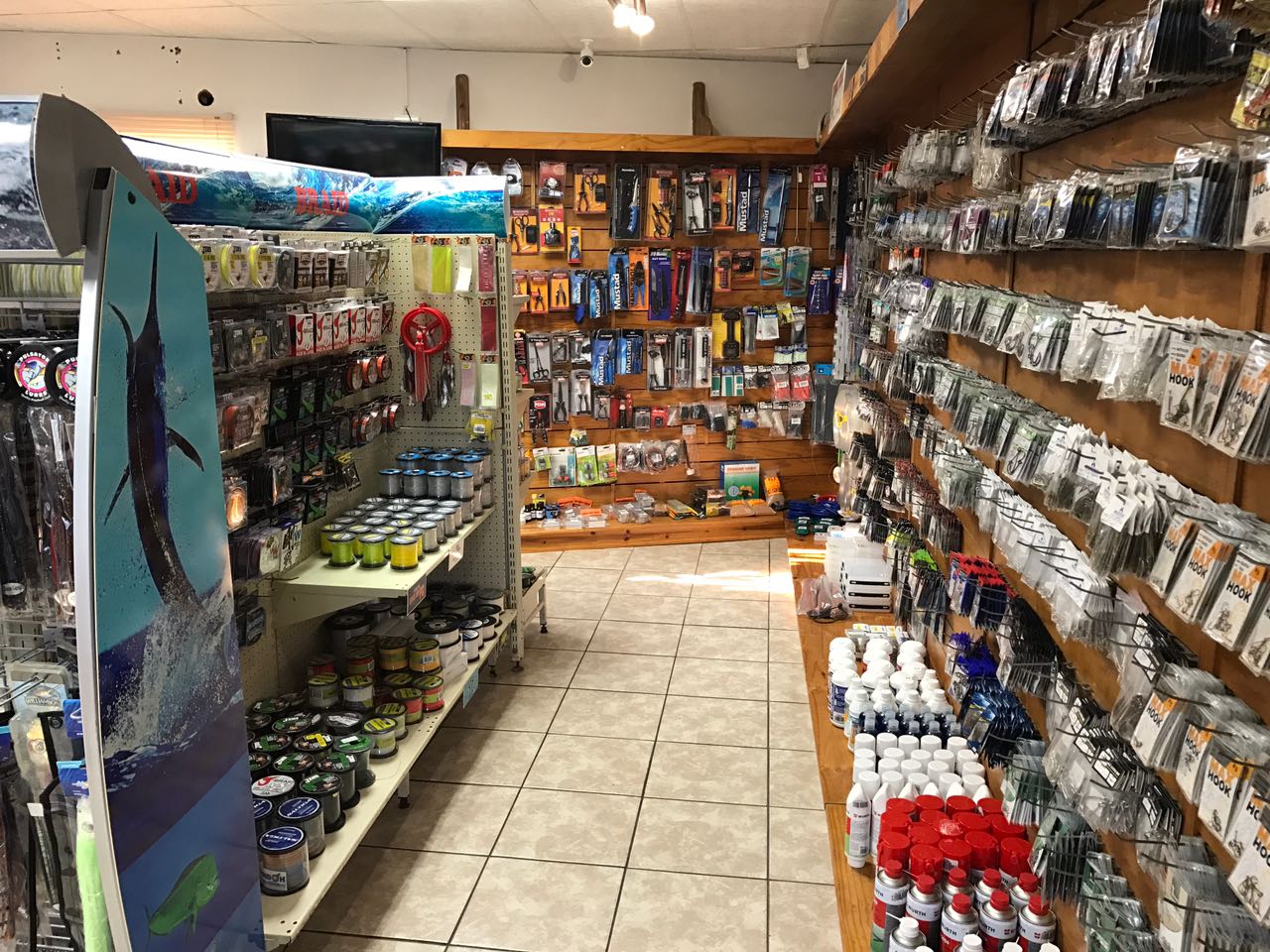 Tackle display